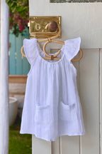 Estillio Smock Dress & Top Ivory - Baby - MY ISLAND COLLECTIVE