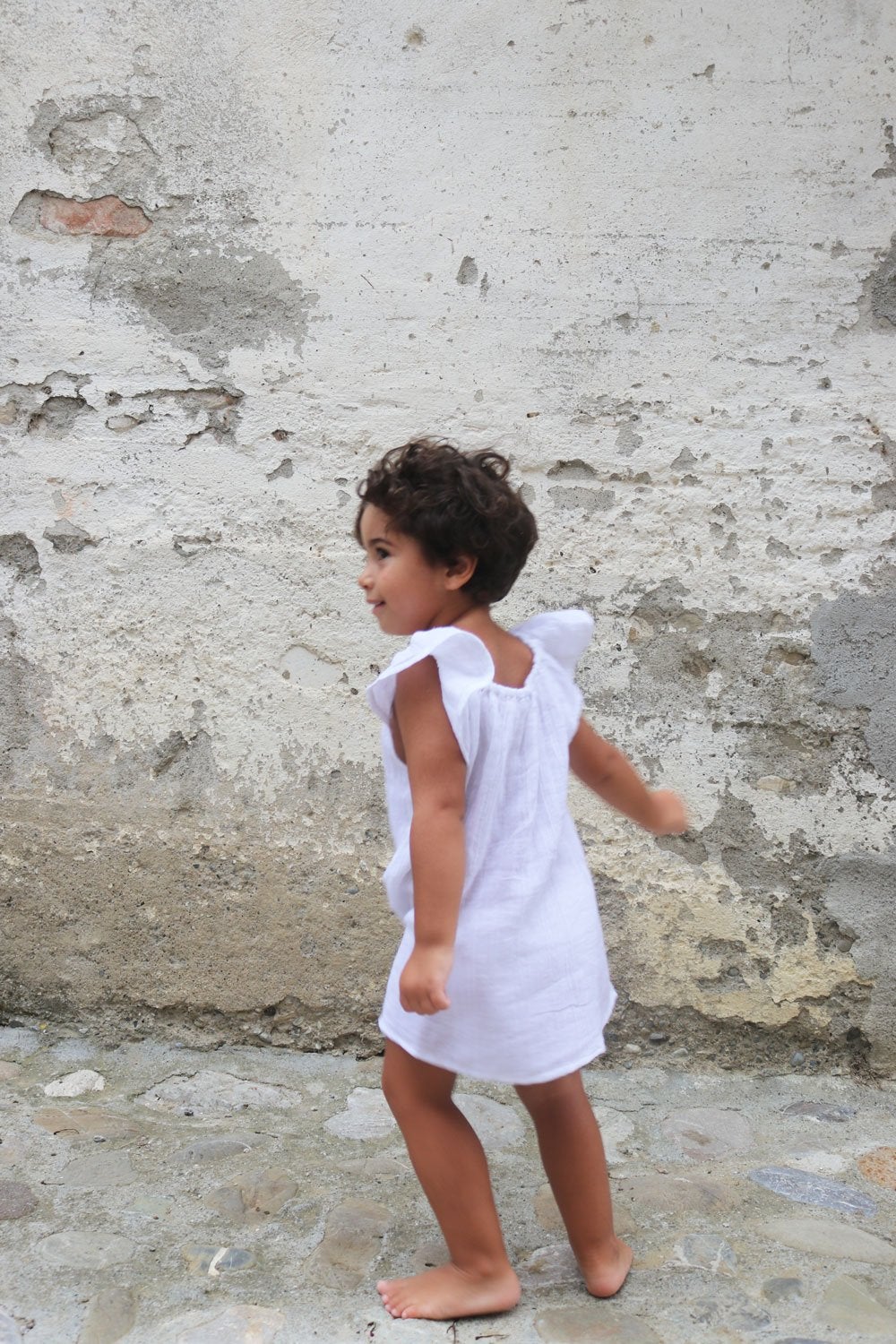 Estillio Smock Dress & Top Ivory - Baby - MY ISLAND COLLECTIVE
