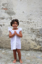 Estillio Smock Dress & Top White - Baby - MY ISLAND COLLECTIVE