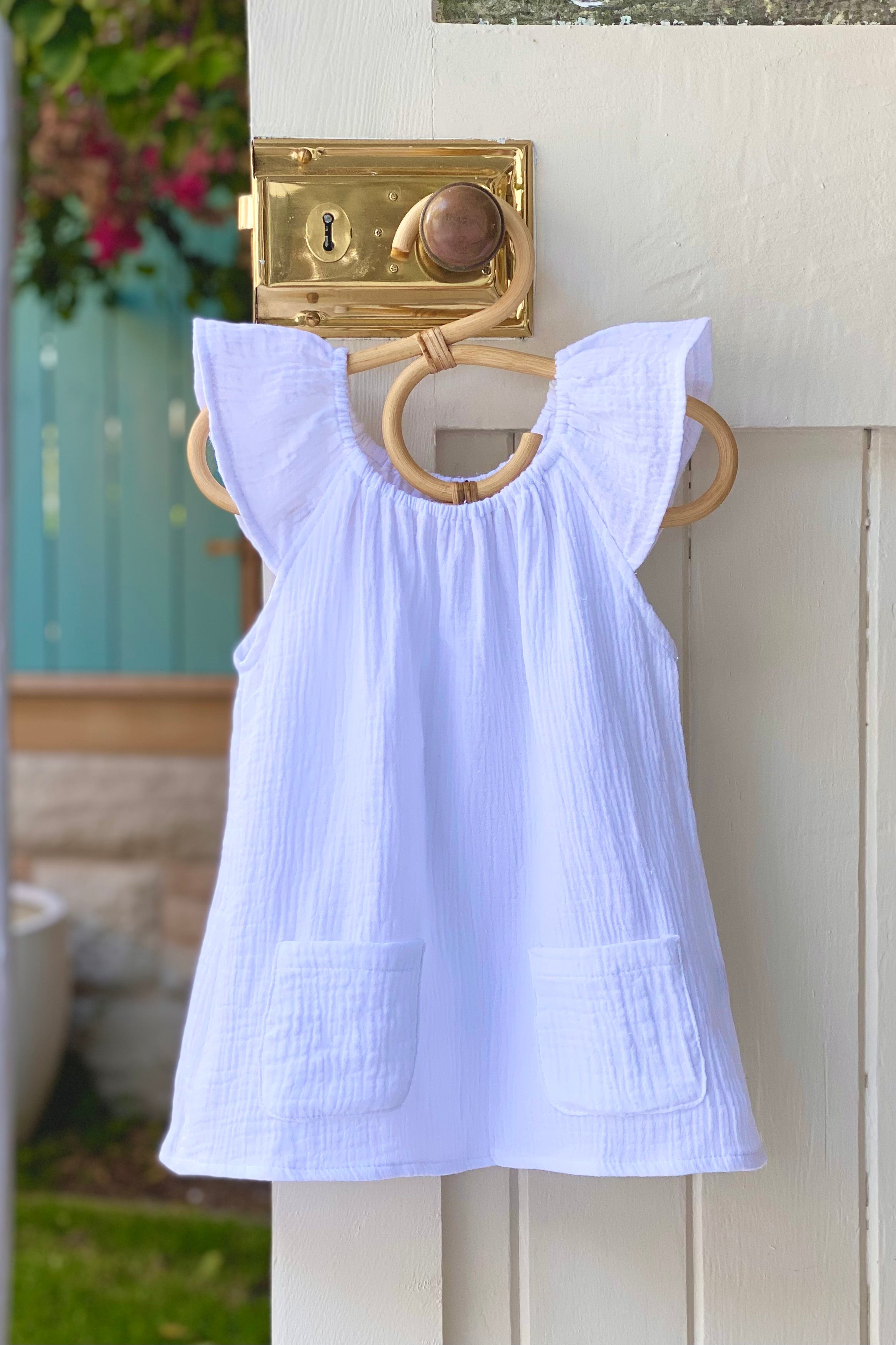 Estillio Smock Dress & Top White - Baby - MY ISLAND COLLECTIVE