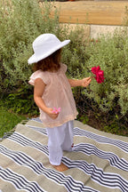 Francesca Baby Top Porcini - Baby - MY ISLAND COLLECTIVE