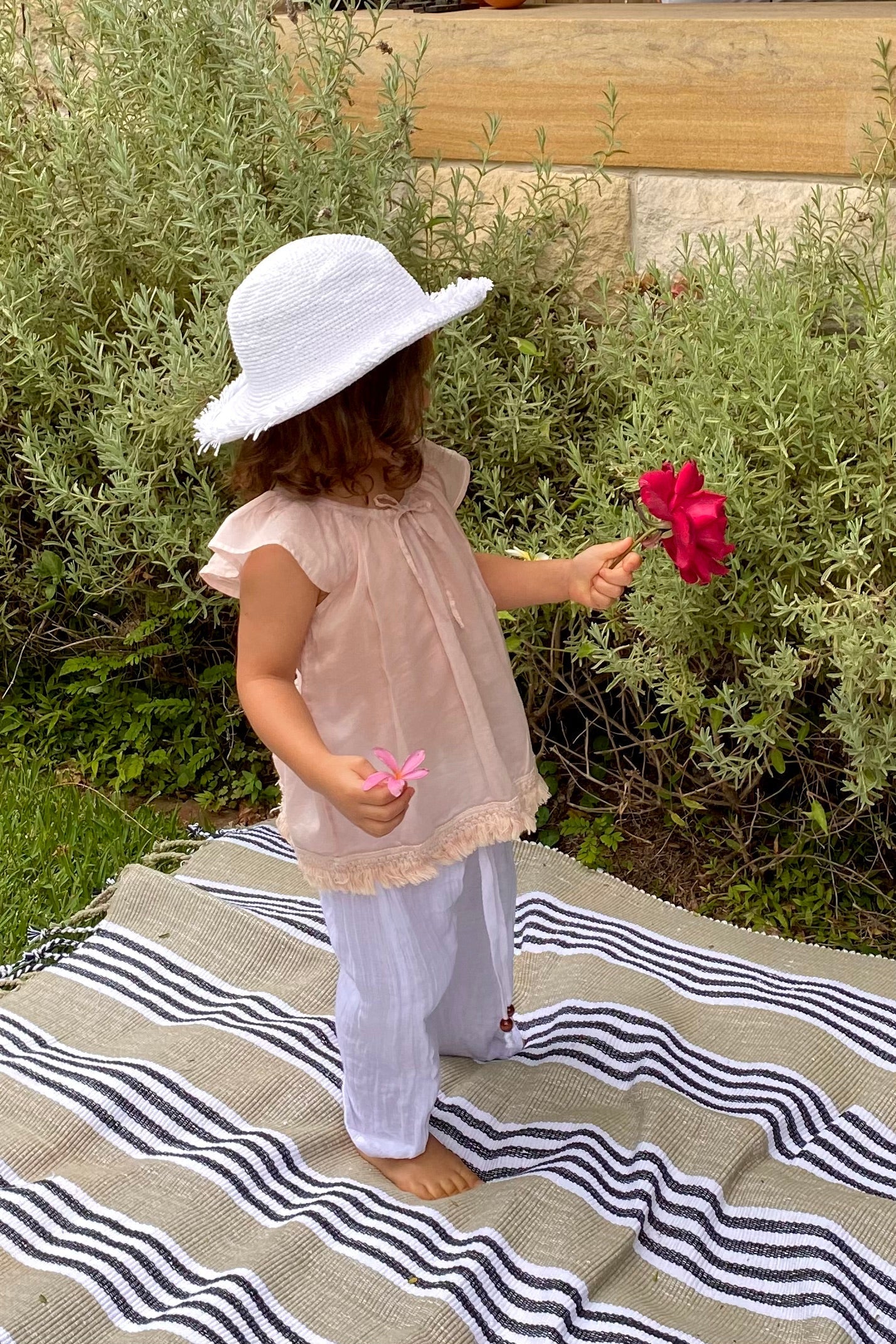Francesca Baby Top Porcini - Baby - MY ISLAND COLLECTIVE