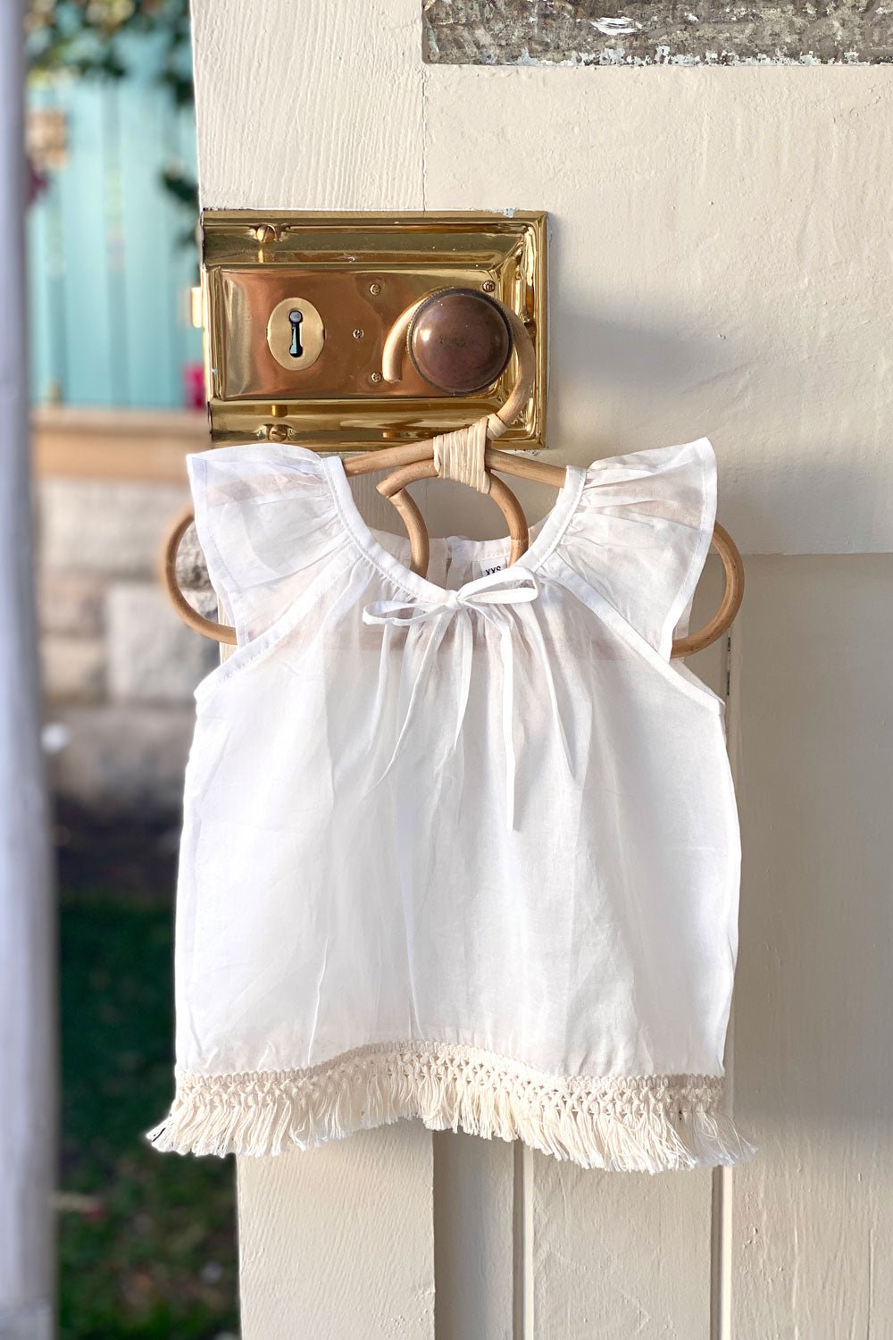 Francesca Top - Ivory - MY ISLAND COLLECTIVE