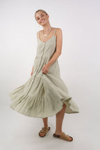 Freya Tiered Maxi Dress - MY ISLAND COLLECTIVE
