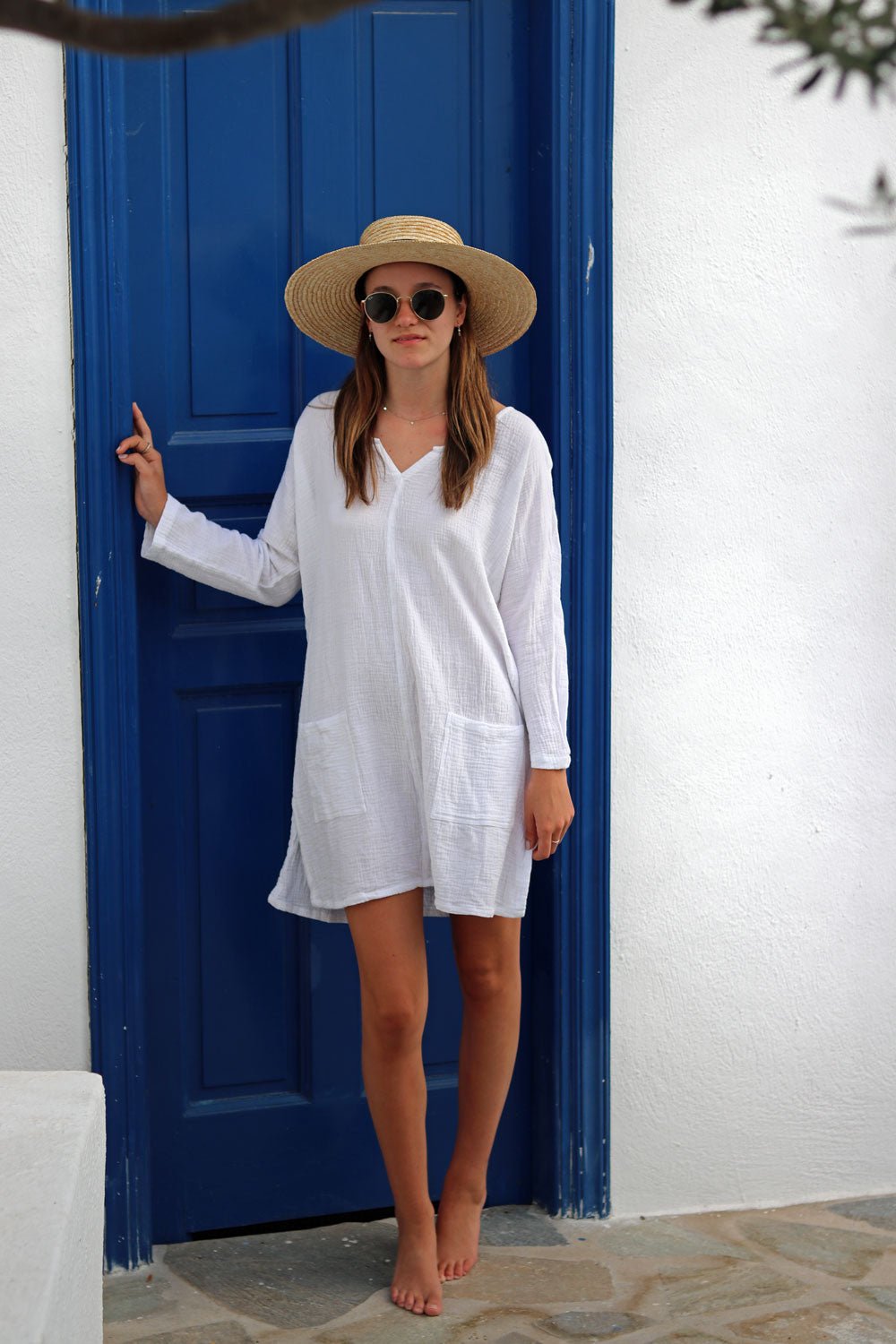 Gabriella Weekender Mini Dress - MY ISLAND COLLECTIVE