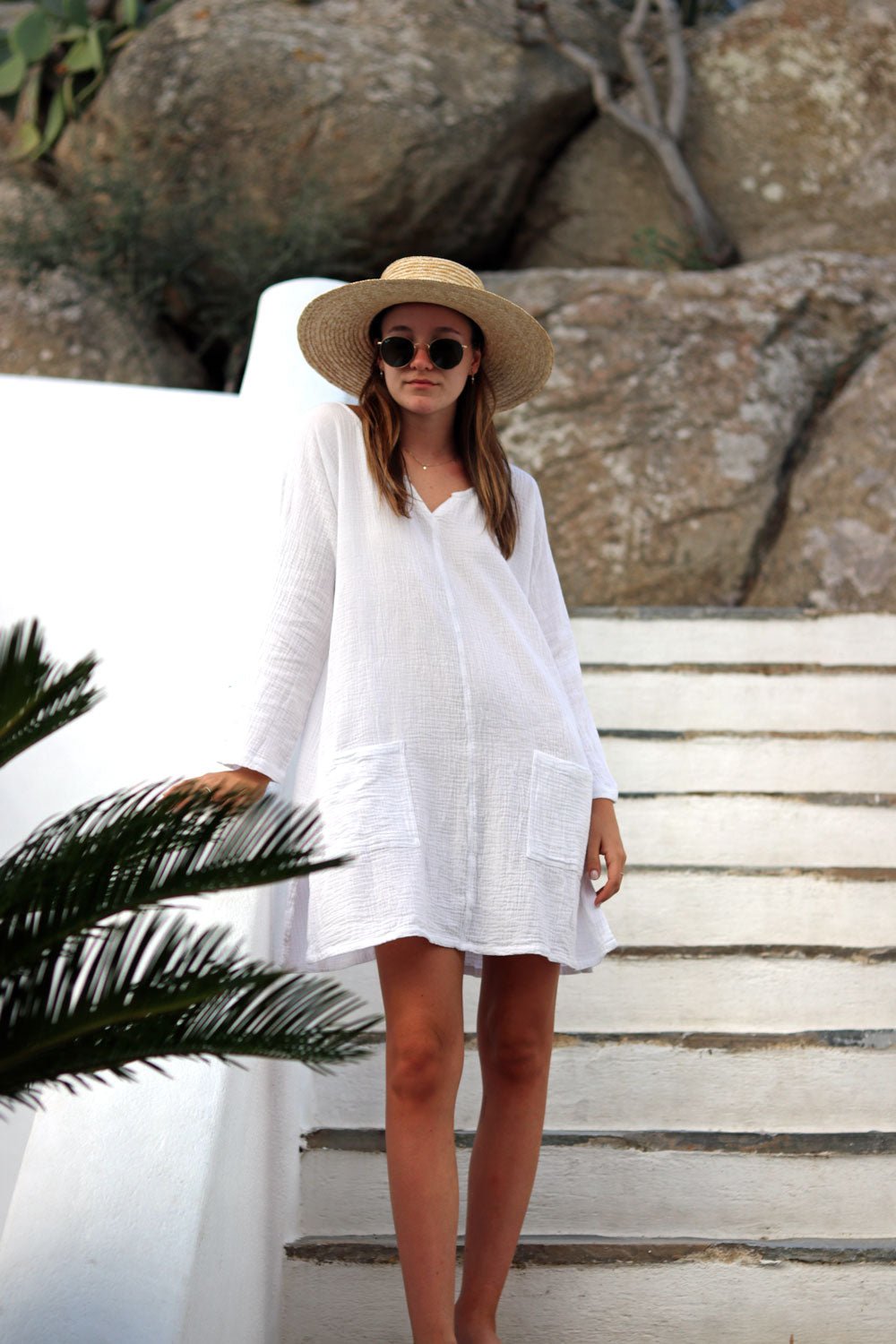 Gabriella Weekender Mini Dress - MY ISLAND COLLECTIVE