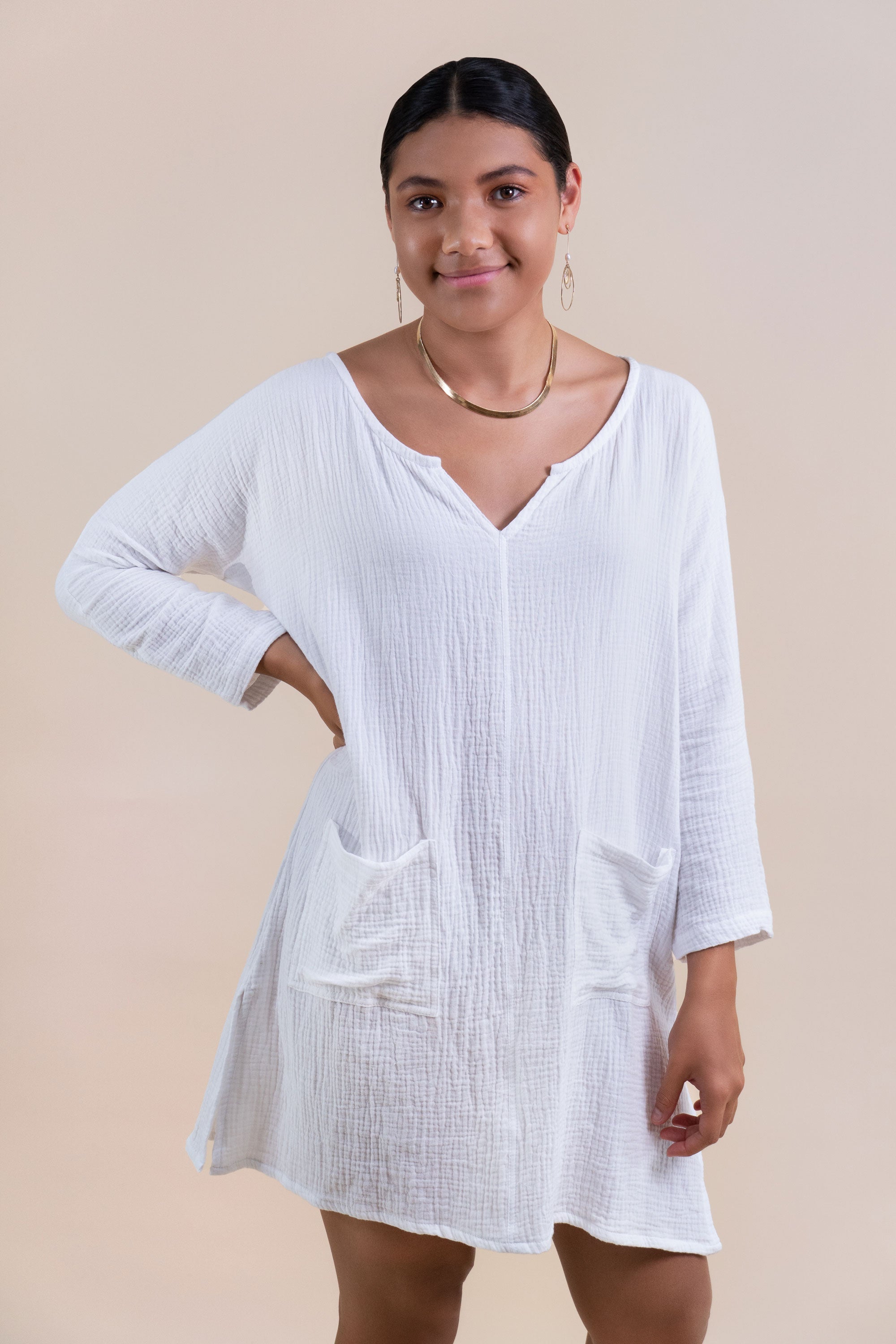 Gabriella Weekender Mini Dress - MY ISLAND COLLECTIVE