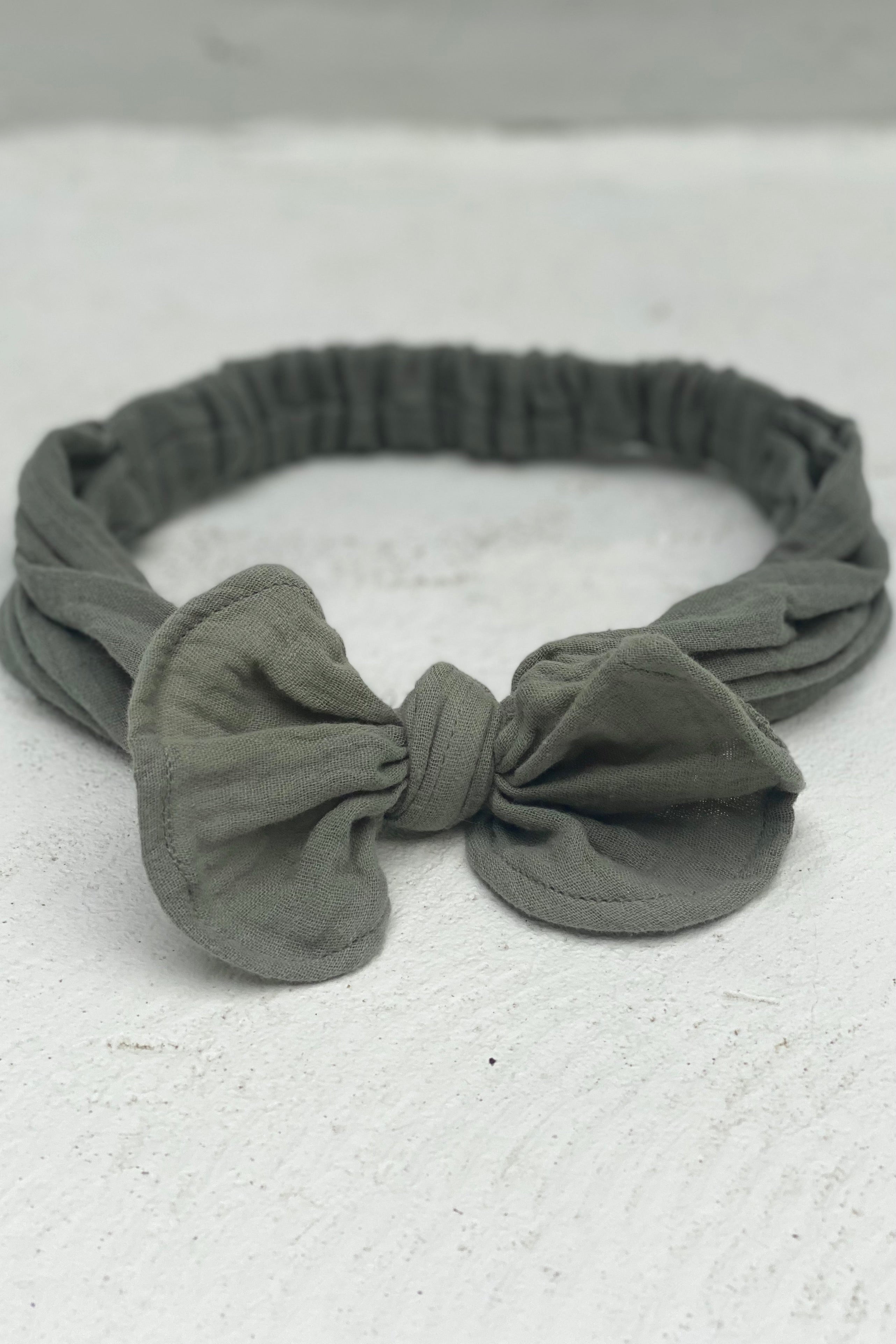 Girls Headband - Forrest Green - MY ISLAND COLLECTIVE