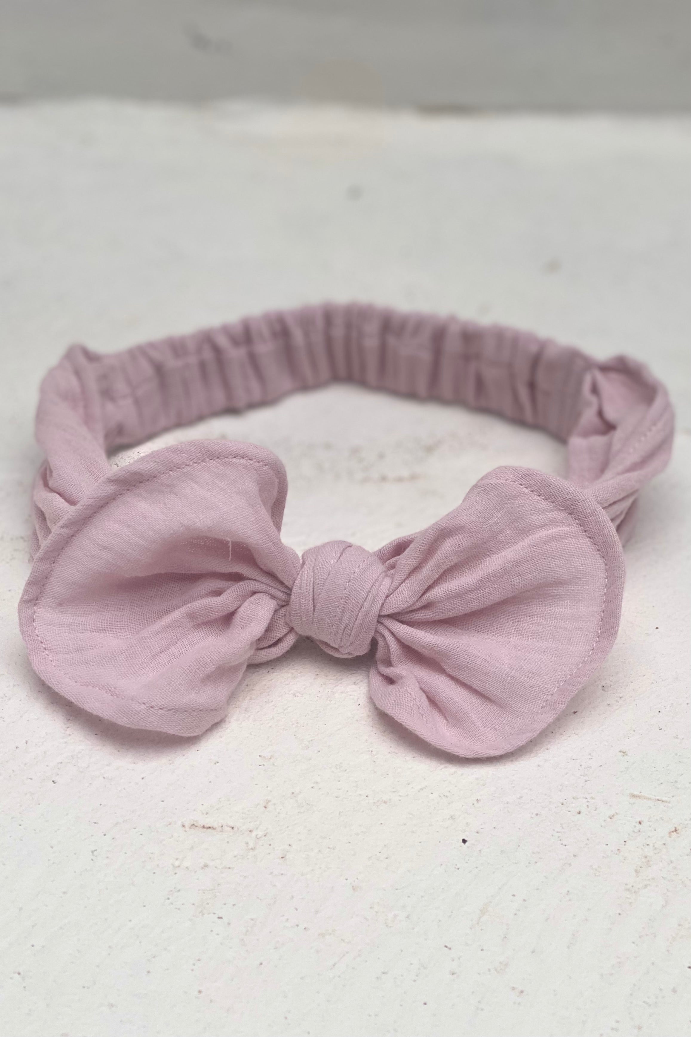Girls Headband - Peony Pink - MY ISLAND COLLECTIVE
