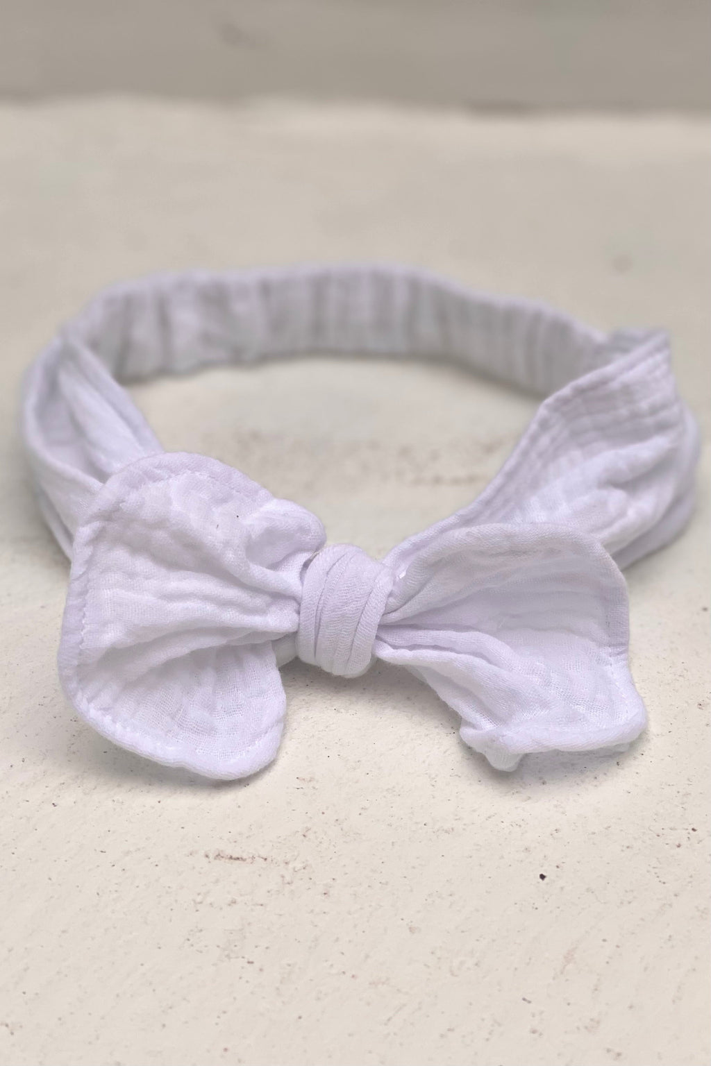 Girls Headband - White - MY ISLAND COLLECTIVE