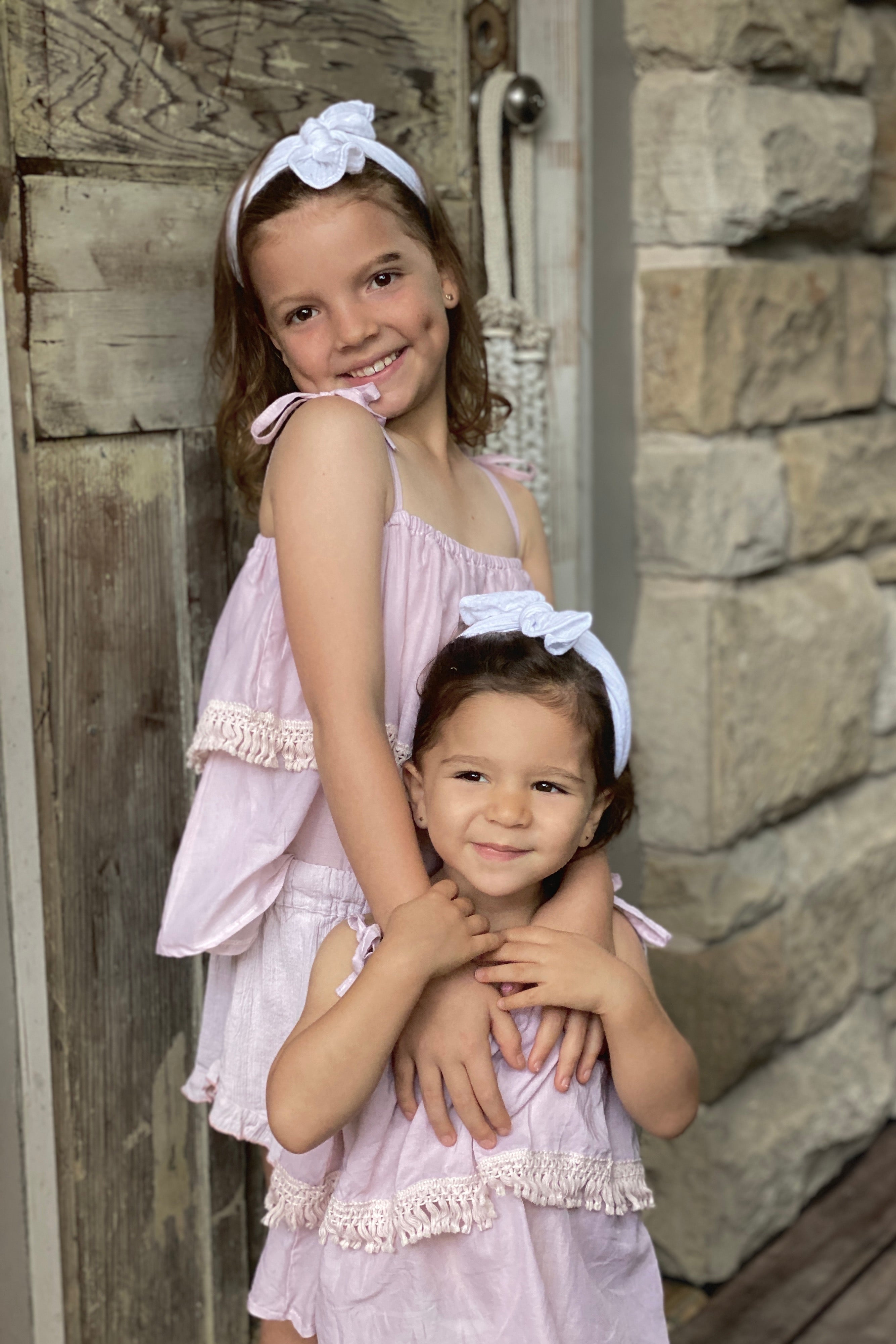 Girls Headband - White - MY ISLAND COLLECTIVE
