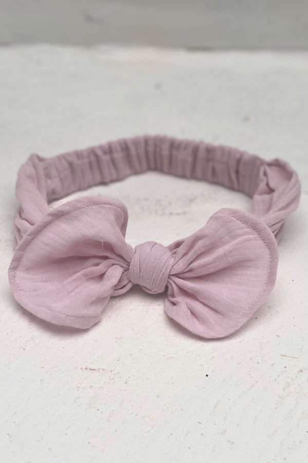 Girls Headband - Peony Pink
