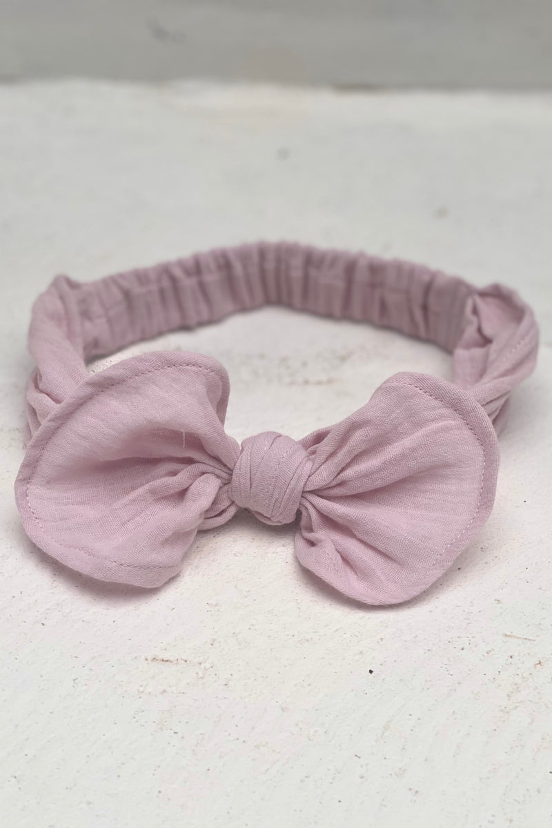 Girls Headband - Peony Pink