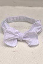 Girls Headband - White