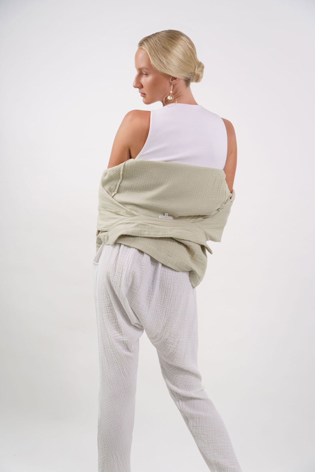 Isola Jacket | Pistachio - MY ISLAND COLLECTIVE