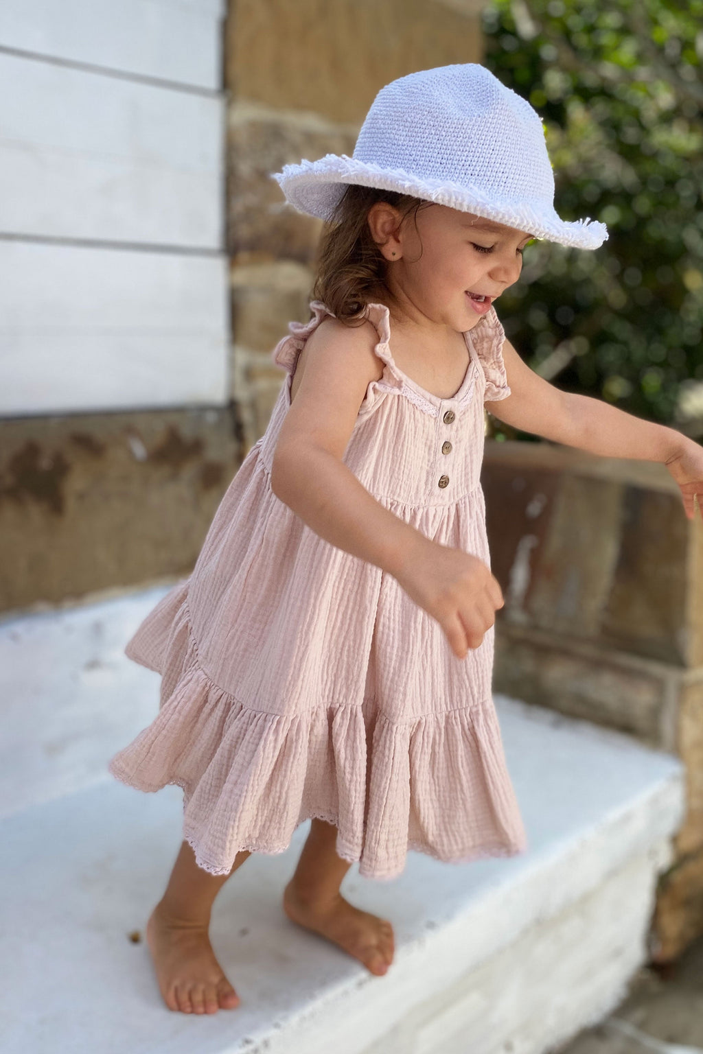 Liliana Dress - Porcini - MY ISLAND COLLECTIVE