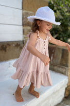 Liliana Dress - Porcini - MY ISLAND COLLECTIVE
