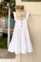 Liliana Dress - White - MY ISLAND COLLECTIVE