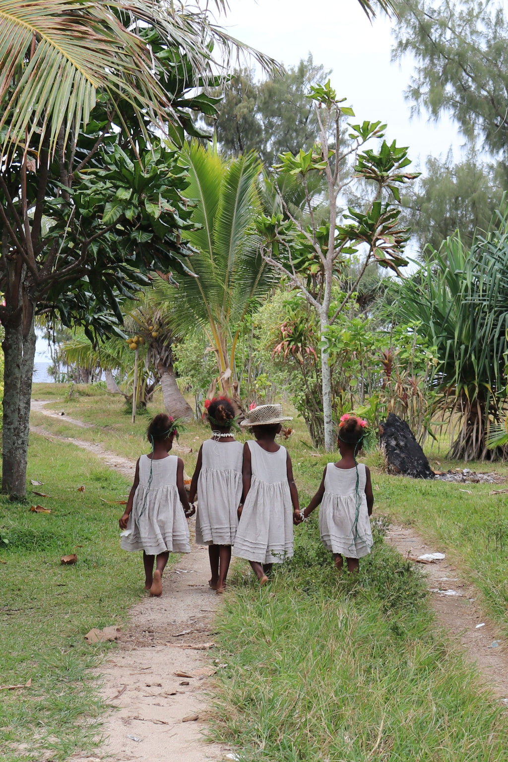 Lucia Dress - Stone - MY ISLAND COLLECTIVE