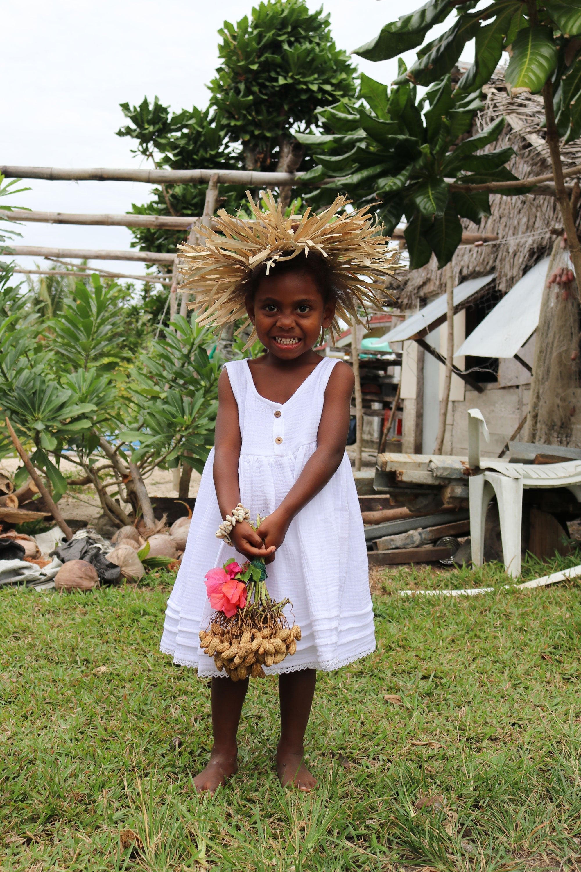 Lucia Dress - White - MY ISLAND COLLECTIVE