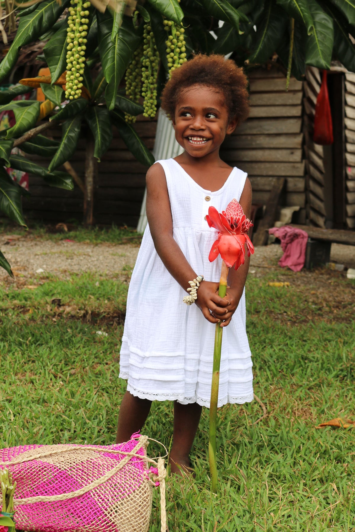 Lucia Dress - White - MY ISLAND COLLECTIVE