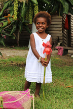 Lucia Dress - White - MY ISLAND COLLECTIVE