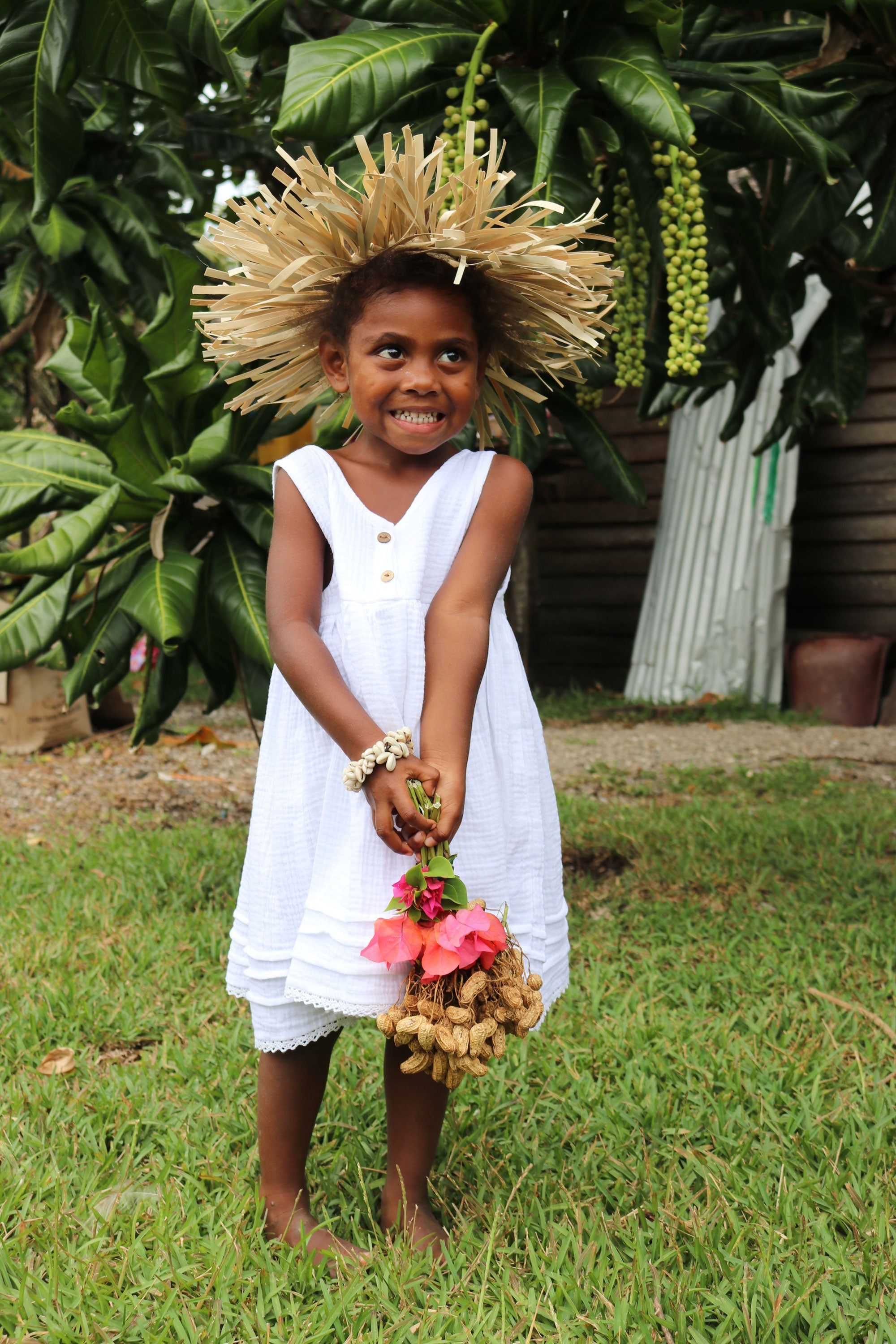 Lucia Dress - White - MY ISLAND COLLECTIVE