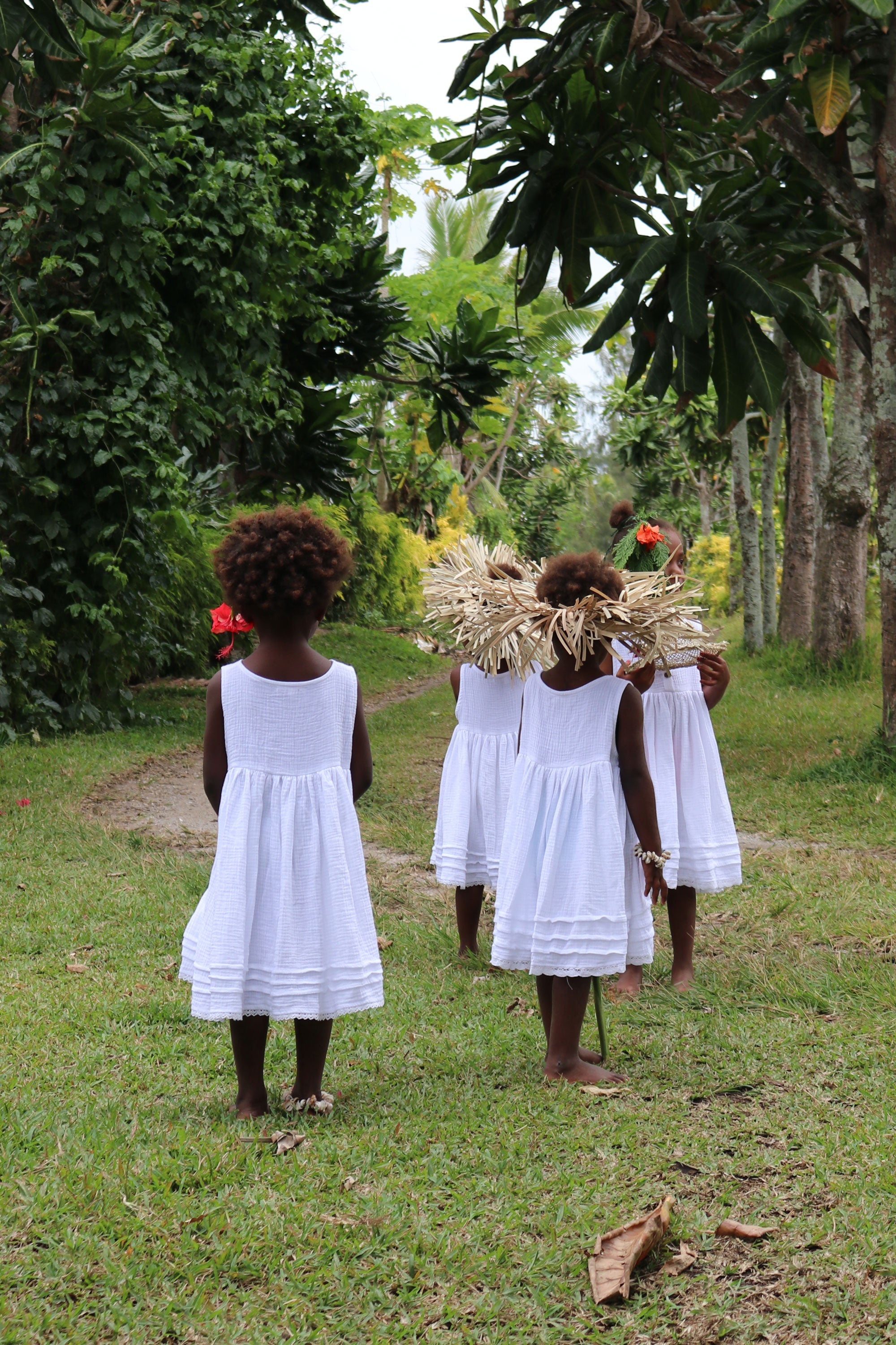 Lucia Dress - White - MY ISLAND COLLECTIVE