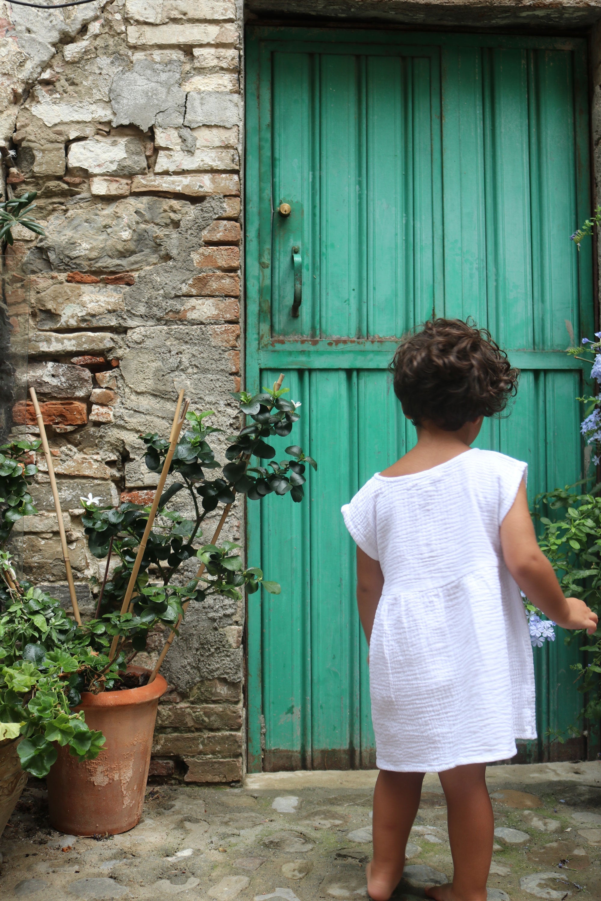 Malta Dress & Top White - Baby - MY ISLAND COLLECTIVE