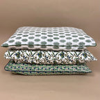 Marseille Artisan Block Print Cushion | 40 x 60 cm | Olive - MY ISLAND COLLECTIVE