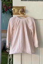 Matilde Girl's Top - Porcini - MY ISLAND COLLECTIVE