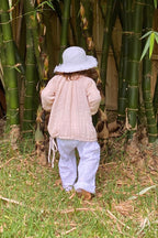 Matilde Girl's Top - Porcini - MY ISLAND COLLECTIVE