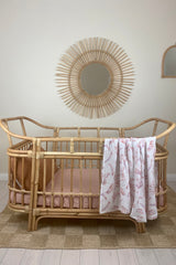 Norfolk Baby Blanket | Pink