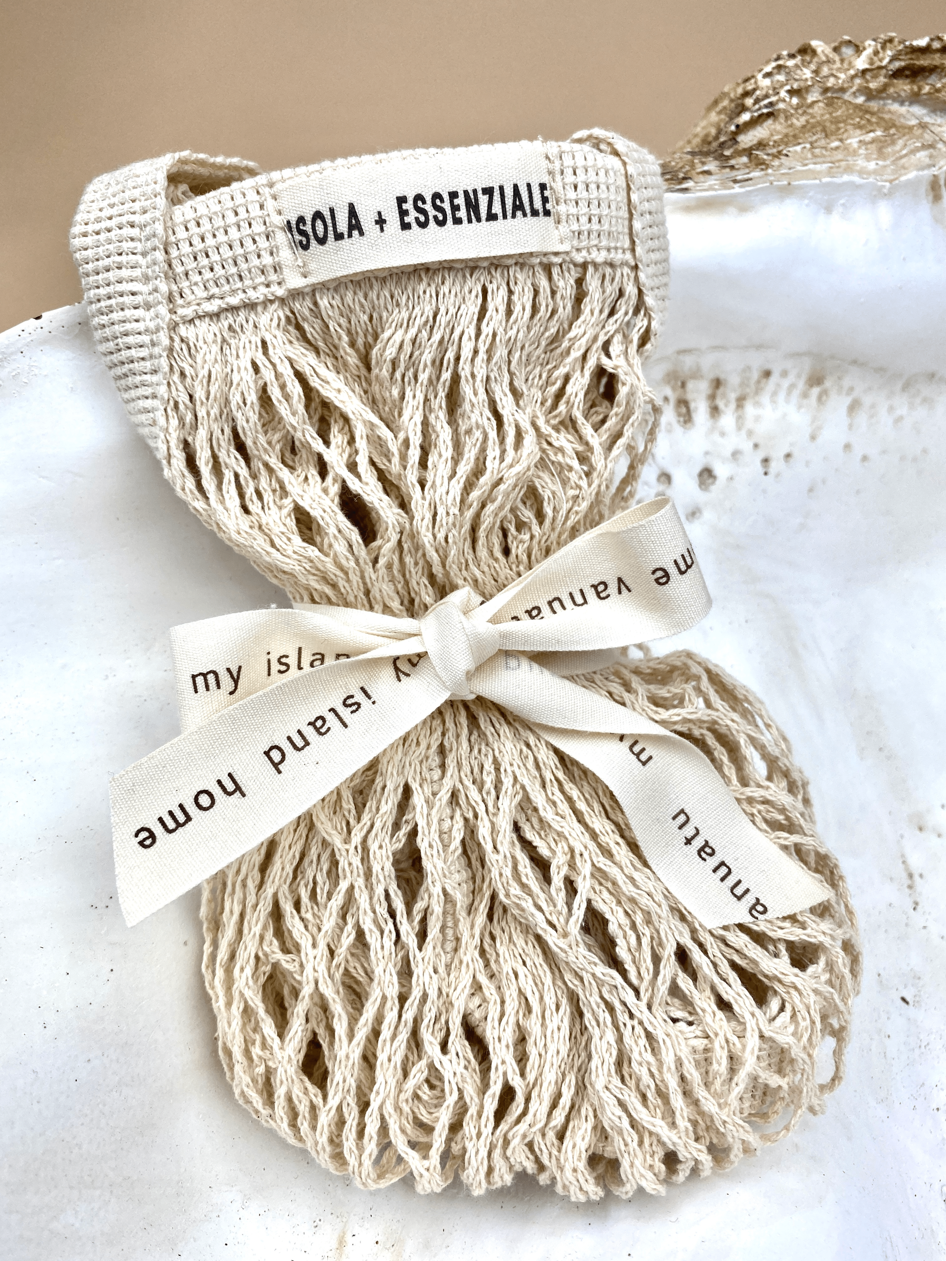 Organic Cotton Mesh Market Bag - MY ISLAND COLLECTIVE