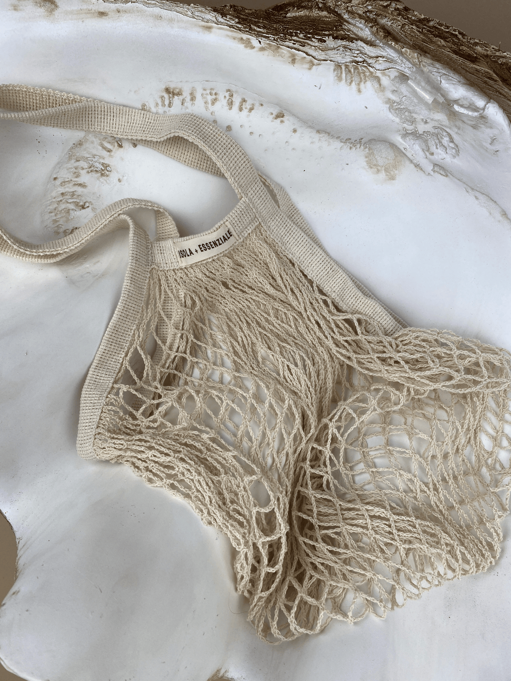 Organic Cotton Mesh Market Bag - MY ISLAND COLLECTIVE