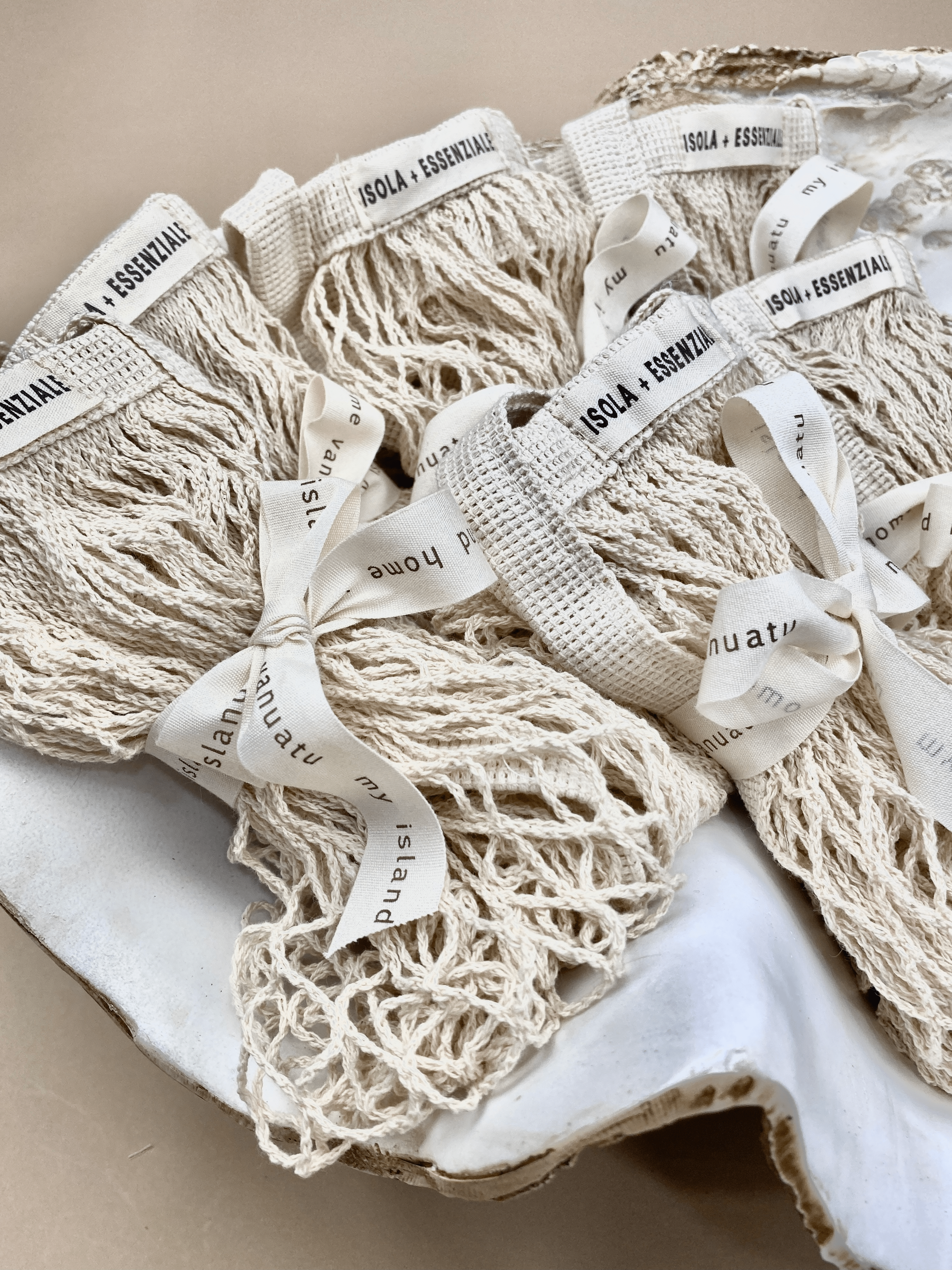 Organic Cotton Mesh Market Bag - MY ISLAND COLLECTIVE