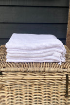 Palermo 100% Cotton Bath Sheet | White - MY ISLAND COLLECTIVE