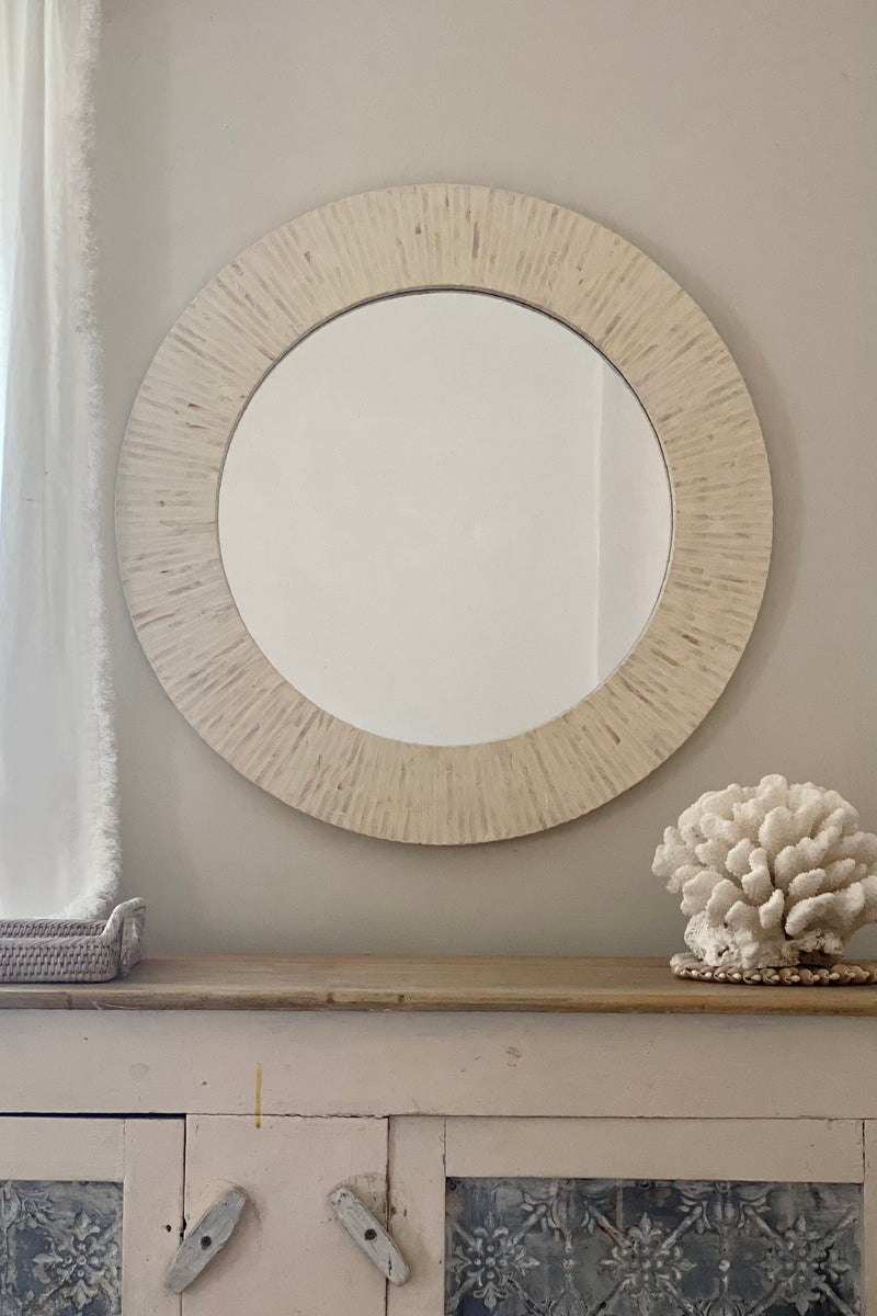 Palermo Wall Mirror | Mother Of Pearl