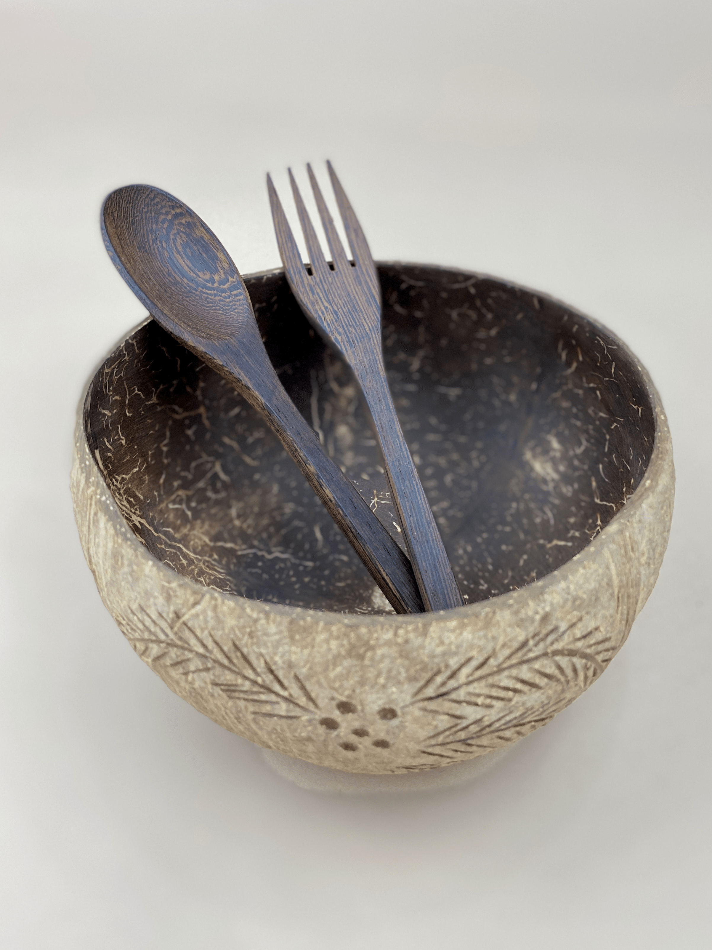 PALM TREE/ JUMBO COCONUT BOWL (1) - MY ISLAND COLLECTIVE