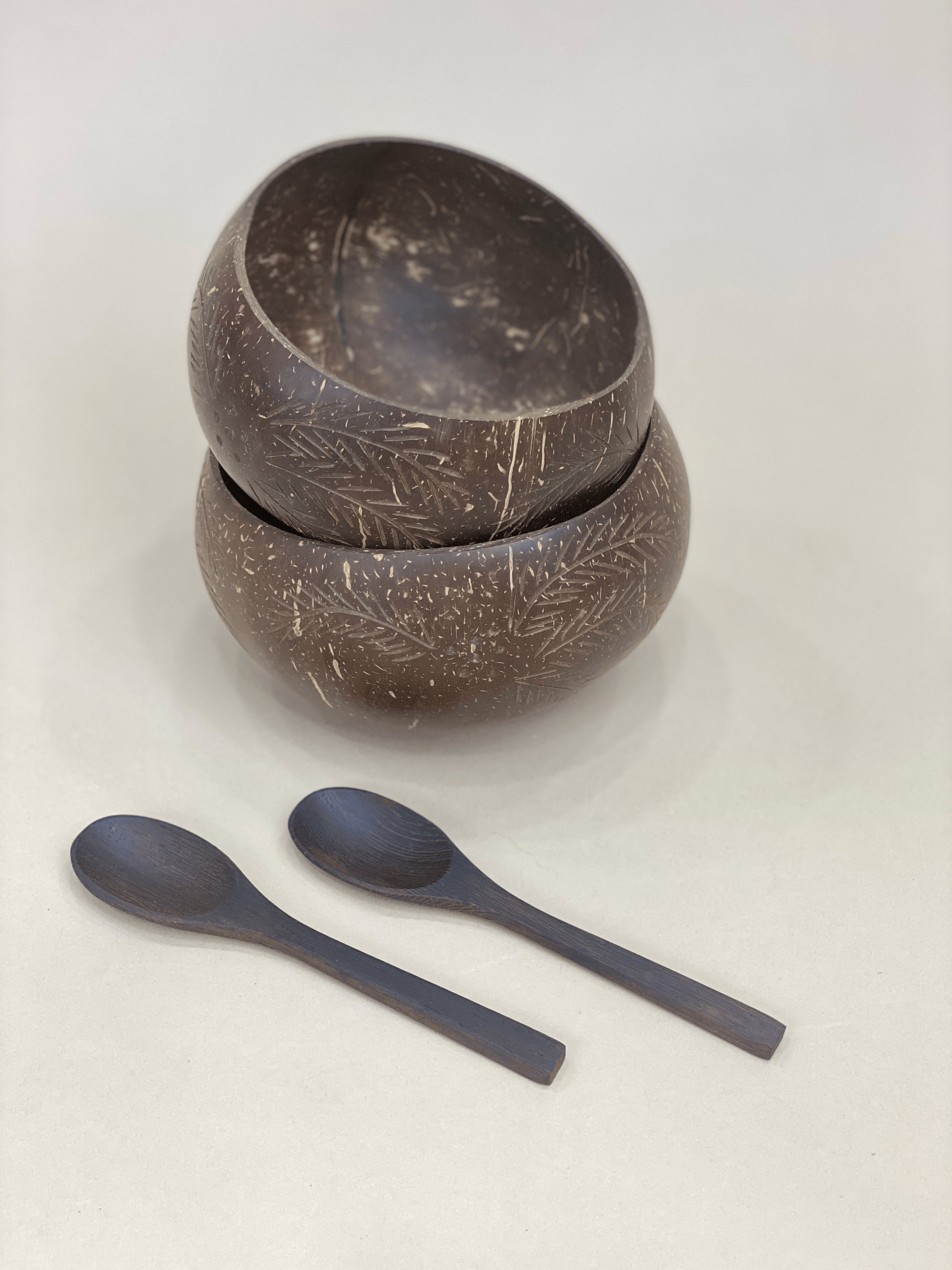 PALM TREE / JUMBO COCONUT BOWLS(2) - MY ISLAND COLLECTIVE