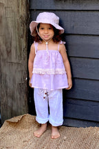 Piera Frill Top - Porcini - MY ISLAND COLLECTIVE