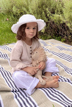 Portofino Lounge Top Porcini - Baby - MY ISLAND COLLECTIVE