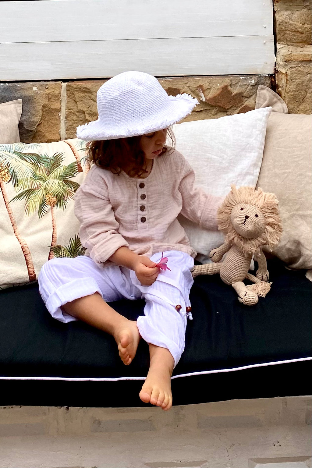 Portofino Lounge Top - Porcini