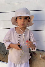 Portofino Lounge Top Stone - Unisex