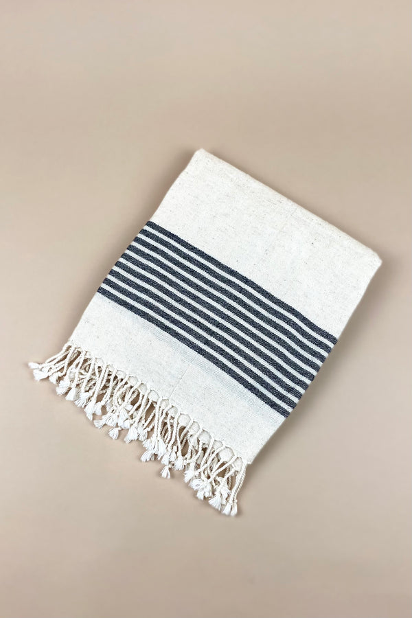 Positano 100% Hand Woven Linen Towel | Natural
