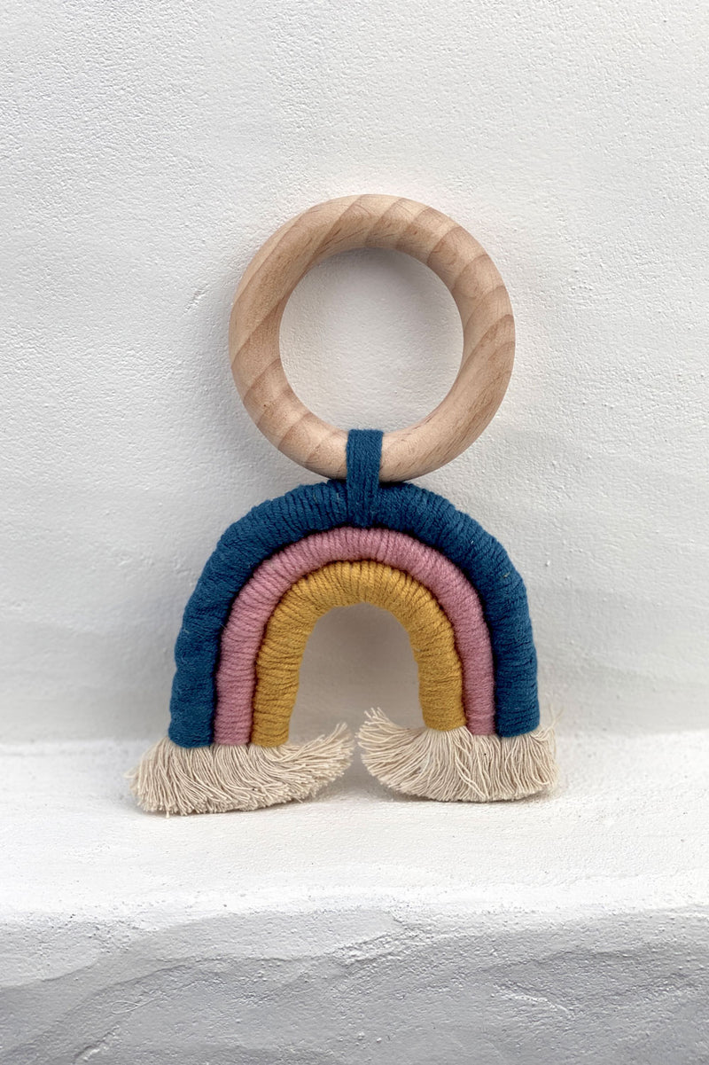 Baby Rainbow Teething Ring