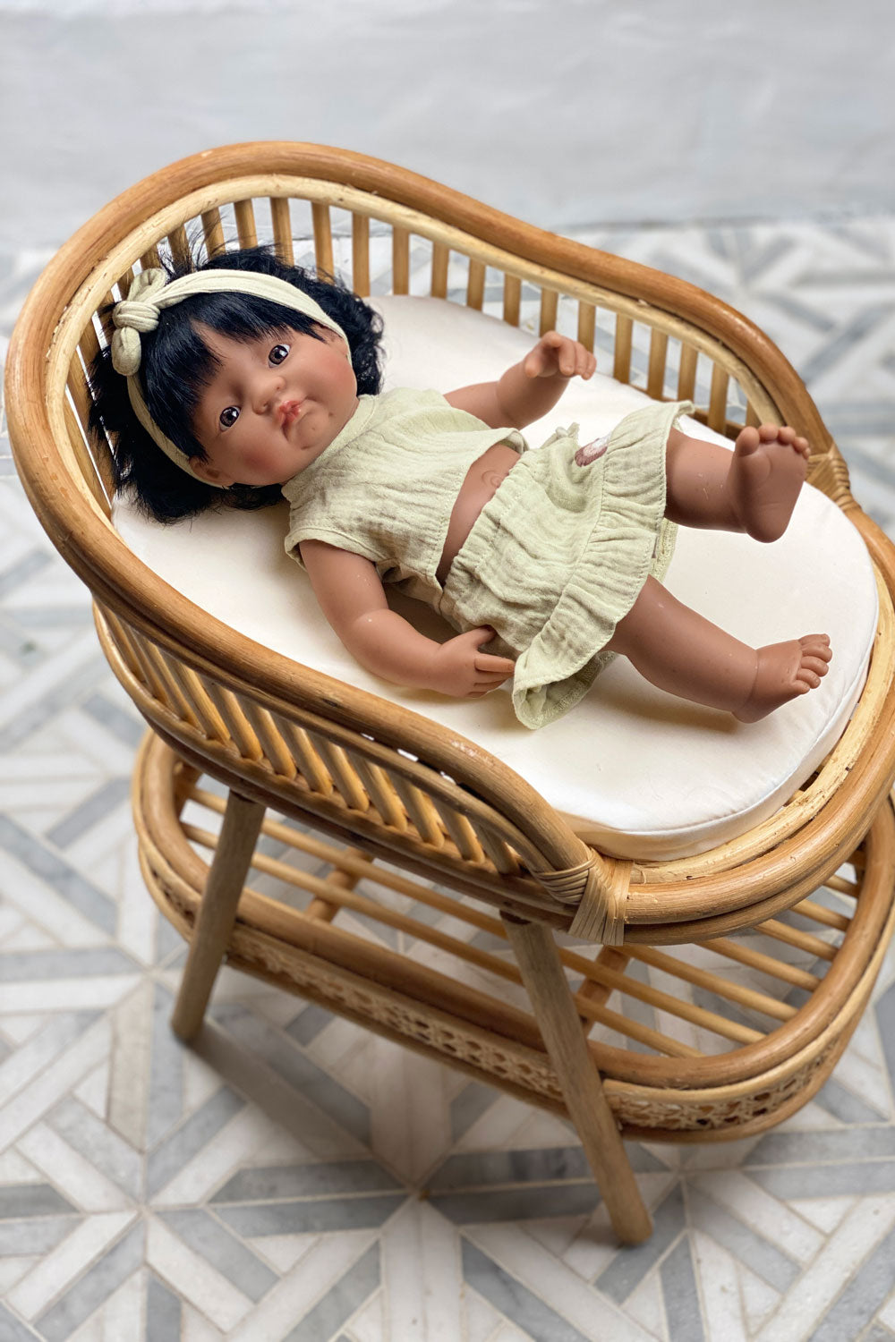 Rattan Change Table Natural – MY ISLAND COLLECTIVE