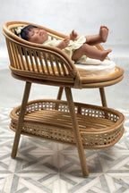 Rattan Change Table | Natural - MY ISLAND COLLECTIVE