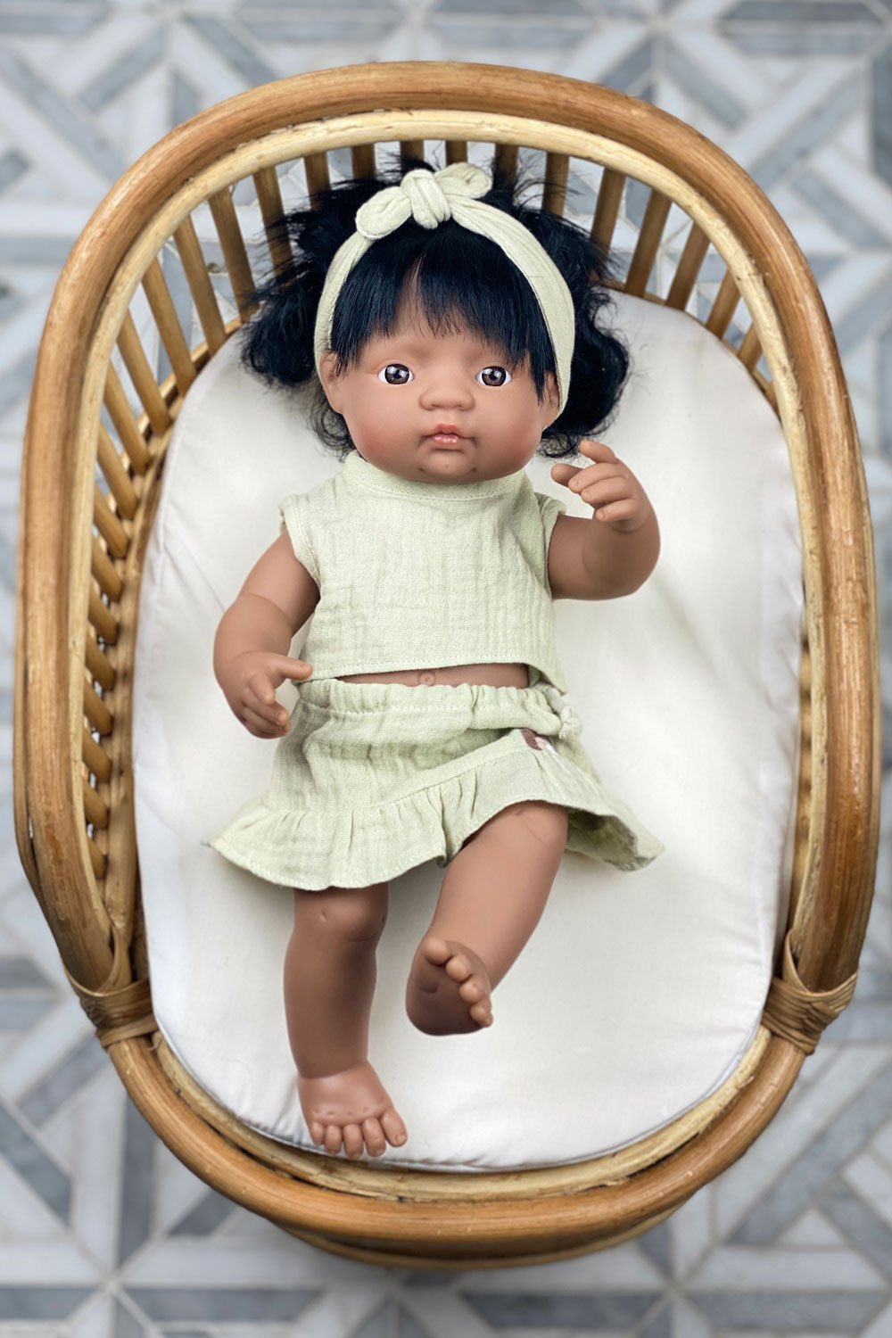 Rattan Change Table | Natural - MY ISLAND COLLECTIVE