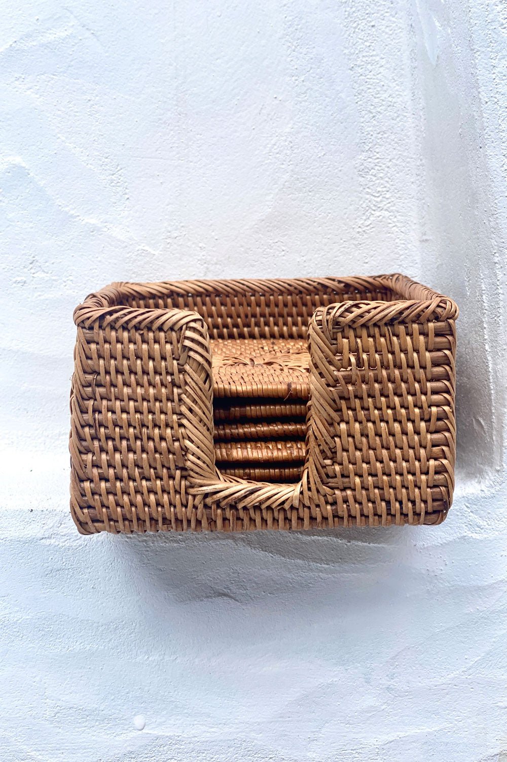 Rattan Coaster Set | Square - MY ISLAND COLLECTIVE